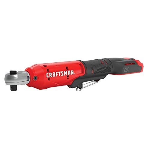 CRAFTSMAN V20 Cordless Ratchet Wrench, 3/8 inch Drive, 300 RPM, up to 35 ft-lbs of Torque, Bare Tool Only (CMCF930B) - Image 4