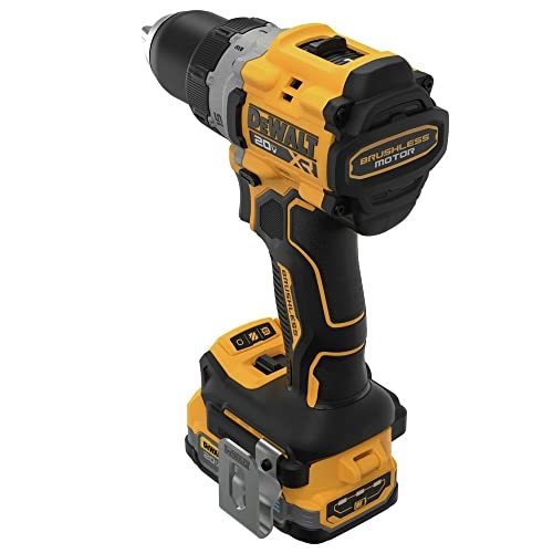 DEWALT 20V MAX XR Compact Cordless Drill and Impact Driver with Powerstack Batteries (DCD800D1E1) - Image 3