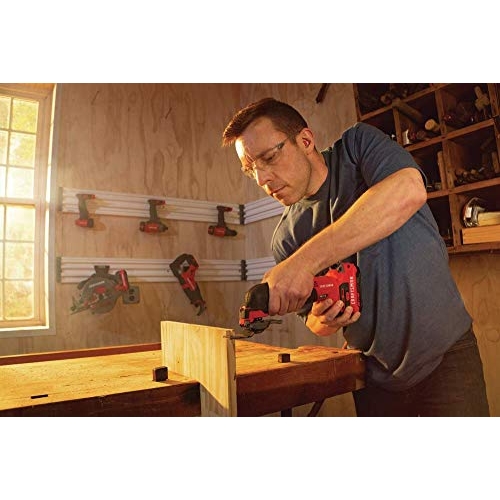 CRAFTSMAN V20 Cordless Multi-Tool, Oscillating Tool Kit, 16 Piece Kit with Blades, Sand Paper, Battery and Charger Included (CMCE500D1) - Image 4