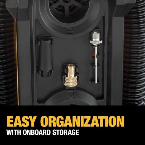 DEWALT 20V MAX Tire Inflator, Compact and Portable, Automatic Shut Off, LED Light, Bare Tool Only (DCC020IB) - Image 4