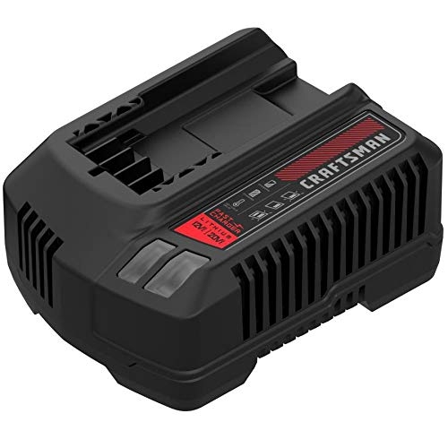 CRAFTSMAN V20 Battery Charger, LED Charging Indicator, Compatible with all CRAFTSMAN V20 Power Tool and Outdoor Tool Batteries (CMCB104) - Image 5