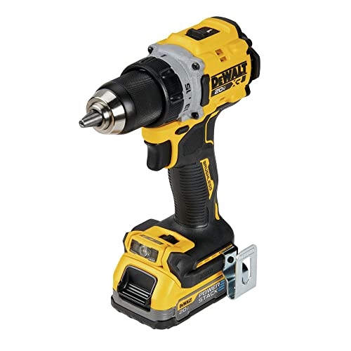 DEWALT 20V MAX XR Compact Cordless Drill and Impact Driver with Powerstack Batteries (DCD800D1E1) - Image 5