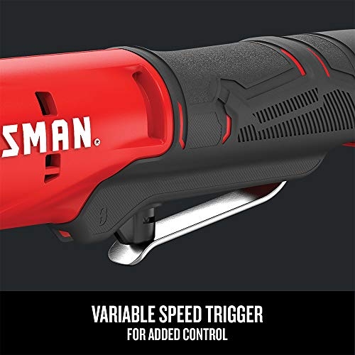 CRAFTSMAN V20 Cordless Ratchet Wrench, 3/8 inch Drive, 300 RPM, up to 35 ft-lbs of Torque, Bare Tool Only (CMCF930B) - Image 7