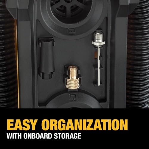 DEWALT 20V MAX Tire Inflator, Compact and Portable, Automatic Shut Off, LED Light, Bare Tool Only (DCC020IB) - Image 7