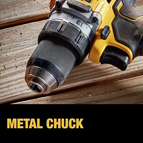DEWALT 20V MAX XR Compact Cordless Drill and Impact Driver with Powerstack Batteries (DCD800D1E1) - Image 2
