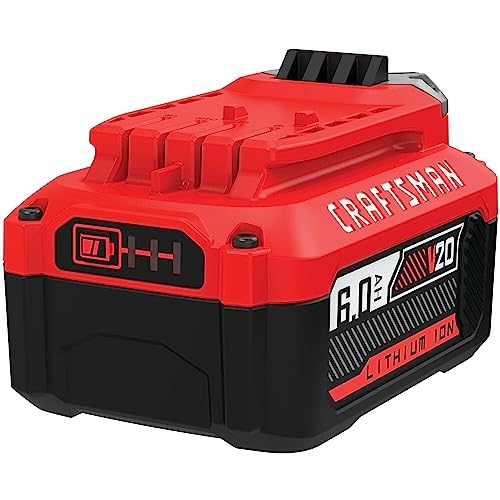 CRAFTSMAN V20 6Ah Lithium Ion Power Tool Battery (CMCB206) - Image 3