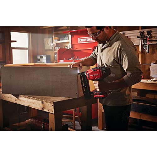 CRAFTSMAN V20 Cordless Finish Nailer Kit, Nail Gun, 16GA, 2-1/2 Nails, Battery and Charger Included (CMCN616C1) - Image 5