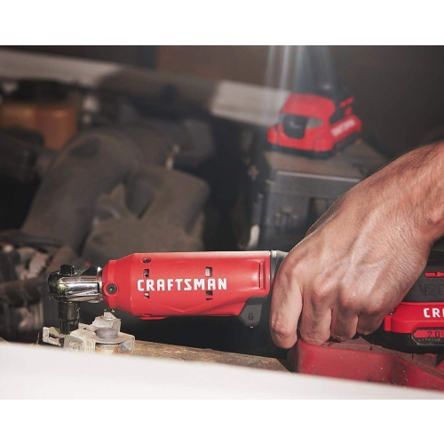 CRAFTSMAN V20 Cordless Ratchet Wrench, 3/8 inch Drive, 300 RPM, up to 35 ft-lbs of Torque, Bare Tool Only (CMCF930B) - Image 6