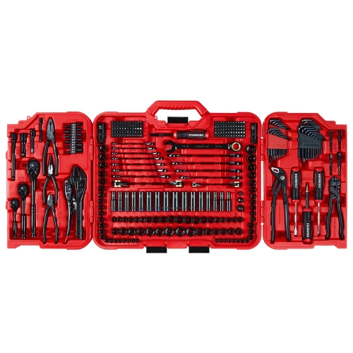 STARWORK TRUE MECHANIC 312-Piece Mechanics Tool Set and Socket Set, Professional, SAE/Metric - Image 6