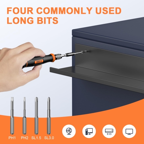 JOREST 152 in 1 Precision Screwdriver Set, Tool Gifts for Men, Magnetic Tool Kit with Torx Triwing Bits, Repair for Electronics,Macbook, Laptop, PC, RC, PS5, iphone,Jewelers, XBOX, Glasses - Image 2