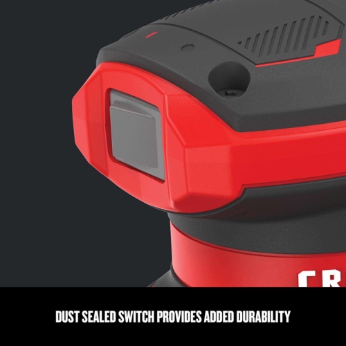 CRAFTSMAN Electric Sander, 1/4 inch Sheet, 13,500 OPM, 2 Amp, Corded (CMEW230) - Image 3