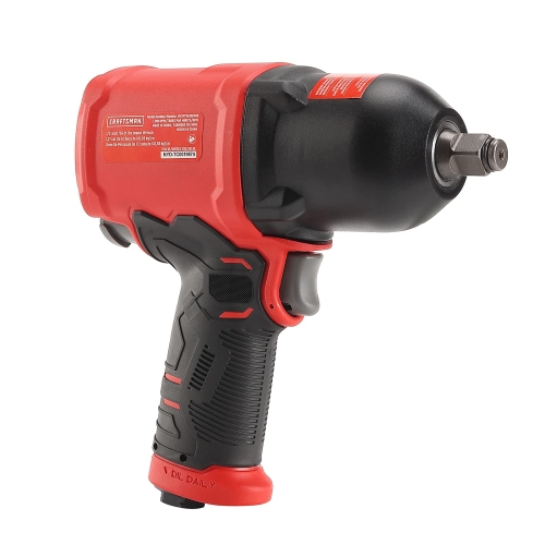 CRAFTSMAN 1/2-in 750 ft-lbs Air Impact Wrench, Composite Body, Variable Power Settings, 1/4-in NPT Air Inlet - Image 6