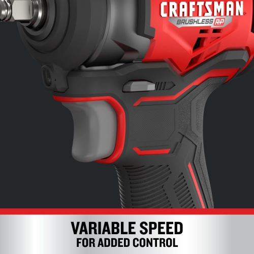 CRAFTSMAN V20 RP Cordless Impact Wrench, 3/8 inch Drive, Bare Tool Only (CMCF911B) - Image 5