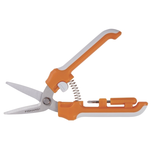 Fiskars Package Opener With Snap-in Screwdriver (158920-1001),Orange - Image 2