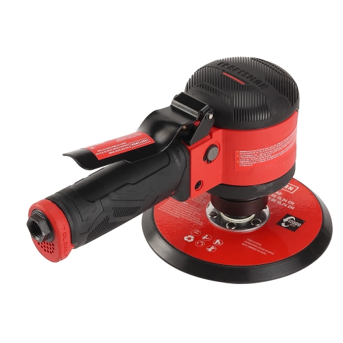 CRAFTSMAN 6-in Dual Action Sander, Swirl-Free Finish, Adjustable Speed Control, Durable Build, Ideal for Wood and Metal Projects - Image 5