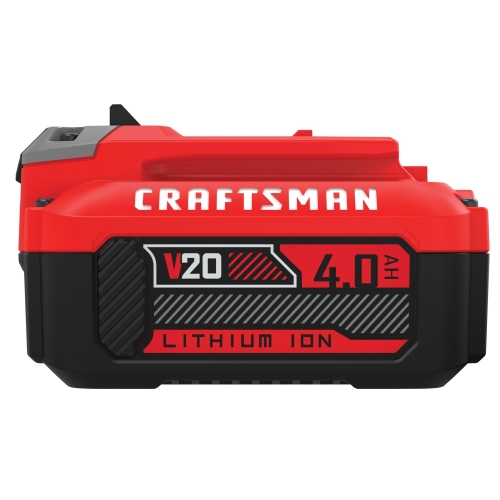 Craftsman V20 Battery and Charger, for Power Tool Kits and Outdoor Tools, 4.0 Ah, Lithium Ion Battery (CMCB204-CK) - Image 2
