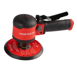 CRAFTSMAN 6-in Dual Action Sander, Swirl-Free Finish, Adjustable Speed Control, Durable Build, Ideal for Wood and Metal Projects