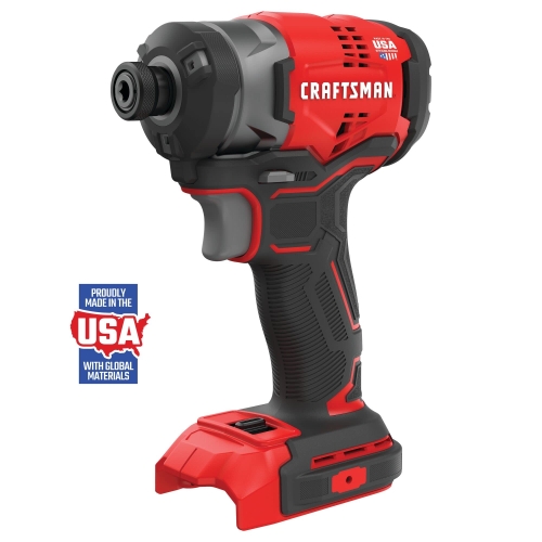 CRAFTSMAN V20 Cordless Impact Driver, 1/4 Inch, Bare Tool Only (CMCF820B) - Image 5