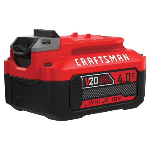 Craftsman V20 Battery and Charger, for Power Tool Kits and Outdoor Tools, 4.0 Ah, Lithium Ion Battery (CMCB204-CK) - Image 3