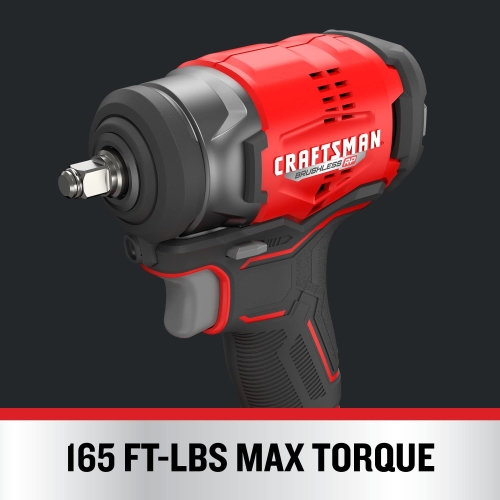 CRAFTSMAN V20 RP Cordless Impact Wrench, 3/8 inch Drive, Bare Tool Only (CMCF911B) - Image 7