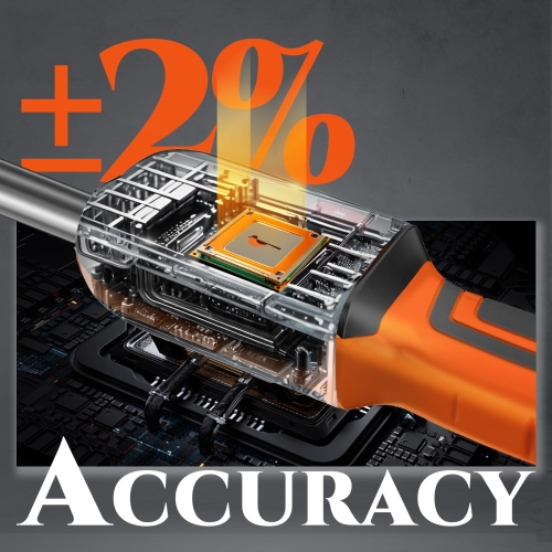 SUZUME Digital Torque Wrench 3/8 Drive (4.9-99.6 Ft. Lb/ 6.6-135 N.m)±2% High Accuracy Digital Torque Wrench with Buzzer and LED Flash Notification Four Units of Measure Torque Wrenches Digital - Image 8