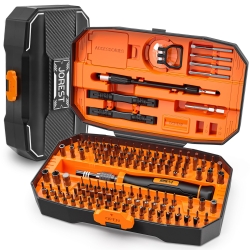 JOREST 152 in 1 Precision Screwdriver Set, Tool Gifts for Men, Magnetic Tool Kit with Torx Triwing Bits, Repair for Electronics,Macbook, Laptop, PC, RC, PS5, iphone,Jewelers, XBOX, Glasses