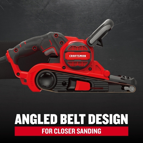 CRAFTSMAN Electric 7 Amp Belt Sander, 3-in. x 21-in., Corded (CMEW213) - Image 6