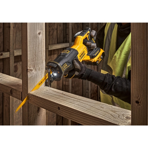 DEWALT 20V MAX XR Reciprocating Saw, Cordless, 2-Finger Variable Trigger, Keyless Blade Clamp, Bare Tool Only (DCS382B) - Image 4